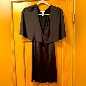 Black Cape Dress Size Small